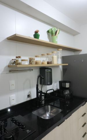 Apartamento à venda com 48m², 2 quartos e 1 vagaCozinha