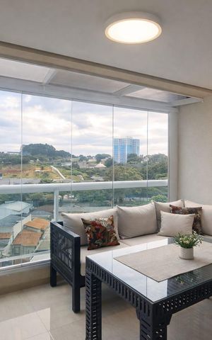 Apartamento à venda com 60m², 2 quartos e 1 vaga Apartamento à venda com 60m², 2 quartos e 1 vagaVaranda gourmet