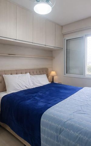 Apartamento à venda com 60m², 2 quartos e 1 vaga Apartamento à venda com 60m², 2 quartos e 1 vagaQuarto Suíte 1