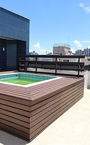 Apartamento à venda com 243m², 3 quartos e 2 vagasTerraço da Cobertura - piscina