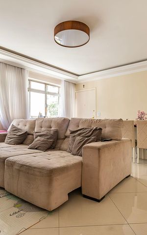 Apartamento à venda com 110m², 3 quartos e 2 vagas Apartamento à venda com 110m², 3 quartos e 2 vagasSala
