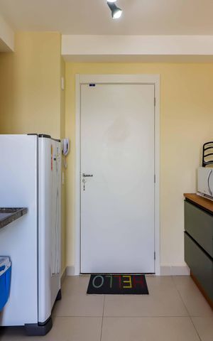 Apartamento à venda com 28m², 1 quarto e sem vaga Apartamento à venda com 28m², 1 quarto e sem vagaSala / Cozinha