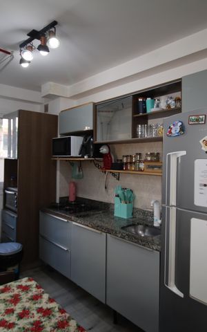 Apartamento à venda com 38m², 2 quartos e sem vagaSala / Cozinha