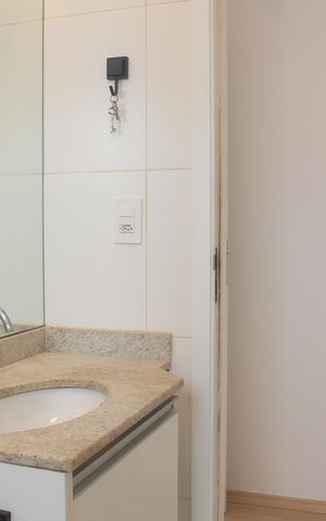Apartamento à venda com 60m², 2 quartos e 2 vagasBanheiro da Suíte
