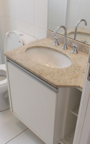 Apartamento à venda com 60m², 2 quartos e 2 vagasBanheiro da Suíte
