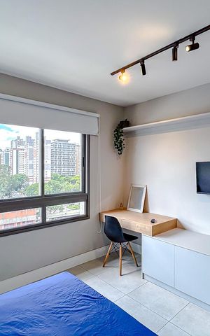 Studio para alugar com 25m², 1 quarto e sem vagaStudio