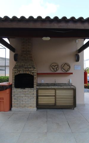 Apartamento à venda com 64m², 3 quartos e 1 vagaÁrea comum - Churrasqueira