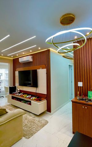 Apartamento à venda com 70m², 2 quartos e 1 vaga Apartamento à venda com 70m², 2 quartos e 1 vagaSala