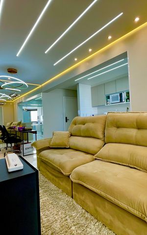 Apartamento à venda com 70m², 2 quartos e 1 vaga Apartamento à venda com 70m², 2 quartos e 1 vagaSala