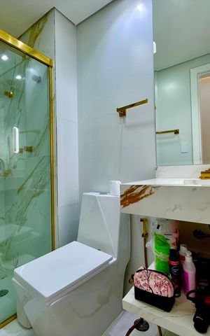 Apartamento à venda com 70m², 2 quartos e 1 vaga Apartamento à venda com 70m², 2 quartos e 1 vagaBanheiro 1