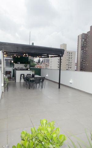 Apartamento à venda com 138m², 3 quartos e 2 vagasCobertura