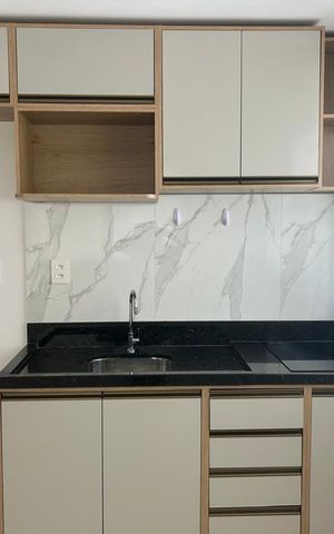Apartamento para alugar com 24m², 1 quarto e 1 vaga Apartamento para alugar com 24m², 1 quarto e 1 vagaCozinha