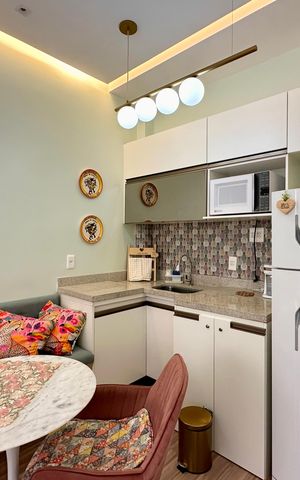 Studio para alugar com 29m², 1 quarto e sem vaga