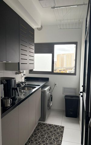 Apartamento à venda com 86m², 1 quarto e 1 vaga