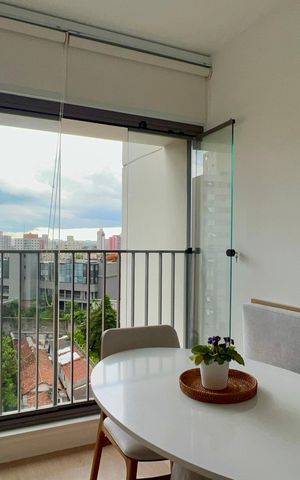 Apartamento à venda com 34m², 1 quarto e sem vaga Apartamento à venda com 34m², 1 quarto e sem vagaVaranda