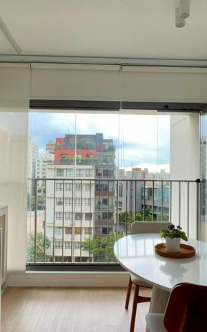 Apartamento à venda com 34m², 1 quarto e sem vaga Apartamento à venda com 34m², 1 quarto e sem vagaVaranda