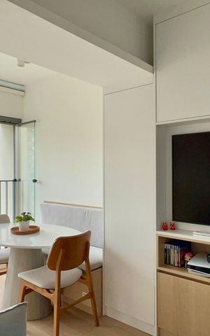 Apartamento à venda com 34m², 1 quarto e sem vaga Apartamento à venda com 34m², 1 quarto e sem vagaSala