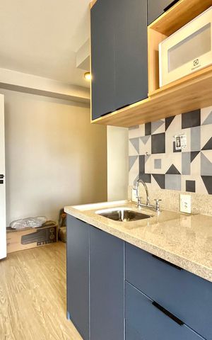 Studio à venda com 25m², 1 quarto e sem vaga Studio à venda com 25m², 1 quarto e sem vagaCozinha