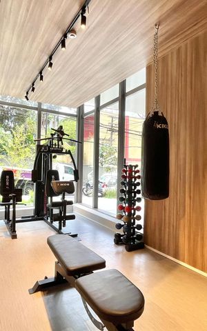 Studio à venda com 25m², 1 quarto e sem vaga Studio à venda com 25m², 1 quarto e sem vagaÁrea comum - Academia