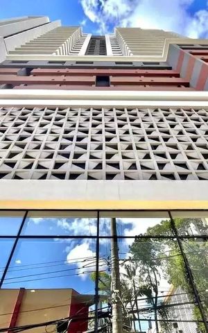 Studio à venda com 25m², 1 quarto e sem vaga Studio à venda com 25m², 1 quarto e sem vagaFachada