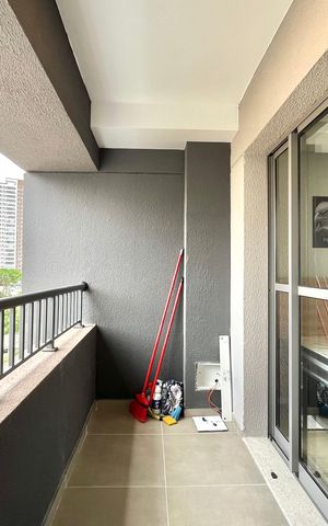 Studio à venda com 25m², 1 quarto e sem vaga Studio à venda com 25m², 1 quarto e sem vagaVaranda
