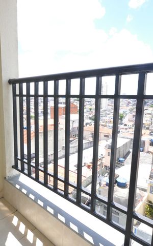 Apartamento à venda com 56m², 2 quartos e 1 vagaSacada da Sala
