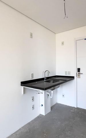 Studio à venda com 23m², 1 quarto e sem vaga Studio à venda com 23m², 1 quarto e sem vagaCozinha