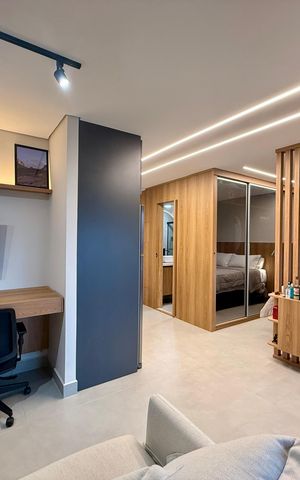 Apartamento à venda com 41m², 1 quarto e sem vagaSala