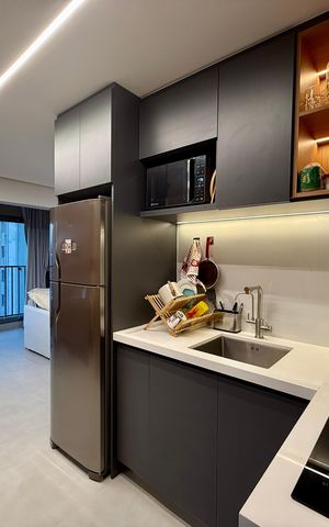 Apartamento à venda com 41m², 1 quarto e sem vagaCozinha