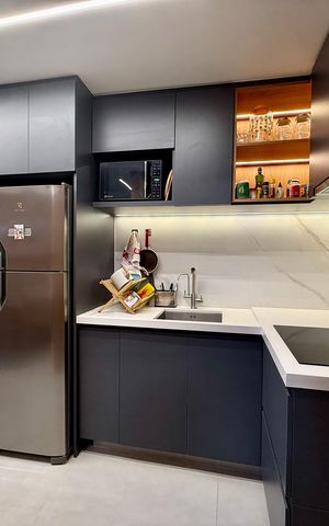Apartamento à venda com 41m², 1 quarto e sem vagaCozinha