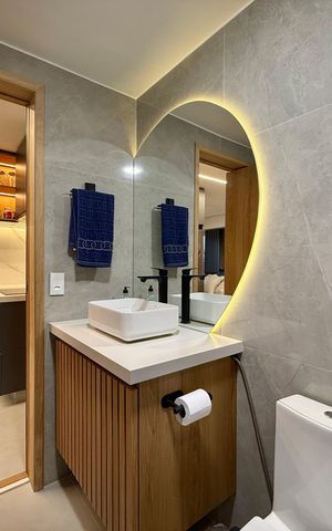 Apartamento à venda com 41m², 1 quarto e sem vagaBanheiro 