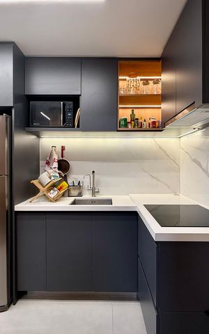 Apartamento à venda com 41m², 1 quarto e sem vagaCozinha