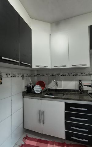 Apartamento à venda com 61m², 2 quartos e 1 vagaCozinha - Armários