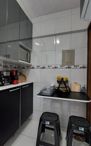 Apartamento à venda com 61m², 2 quartos e 1 vagaCozinha - Armários