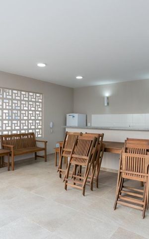 Apartamento à venda com 41m², 2 quartos e 1 vaga Apartamento à venda com 41m², 2 quartos e 1 vagaÁrea comum - Churrasqueira 1