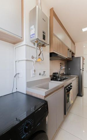 Apartamento à venda com 41m², 2 quartos e 1 vaga Apartamento à venda com 41m², 2 quartos e 1 vagaÁrea de serviço