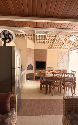 Casa de condomínio à venda com 110m², 3 quartos e 2 vagasÁrea gourmet