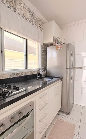 Casa de condomínio à venda com 110m², 3 quartos e 2 vagasCozinha