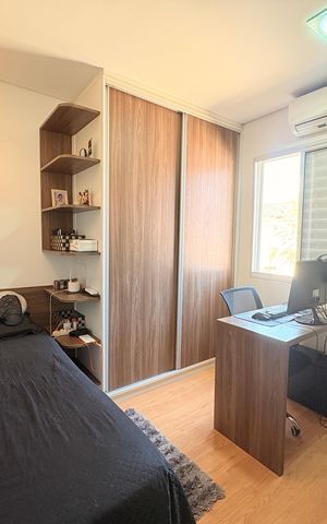 Casa de condomínio à venda com 110m², 3 quartos e 2 vagasQuarto 2