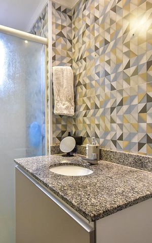 Apartamento à venda com 80m², 2 quartos e 1 vagaBanheiro Suíte 