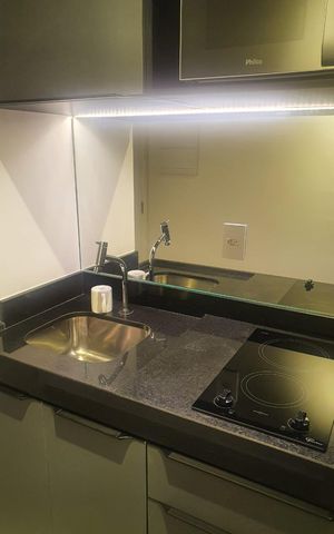 Apartamento à venda com 26m², 1 quarto e sem vaga