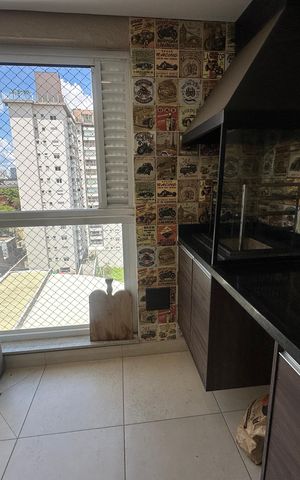 Apartamento à venda com 80m², 2 quartos e 2 vagas Apartamento à venda com 80m², 2 quartos e 2 vagasVaranda gourmet