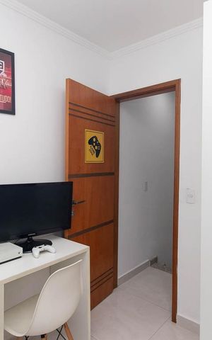 Casa de condomínio à venda com 55m², 2 quartos e 2 vagas Casa de condomínio à venda com 55m², 2 quartos e 2 vagasQuarto Suíte 2