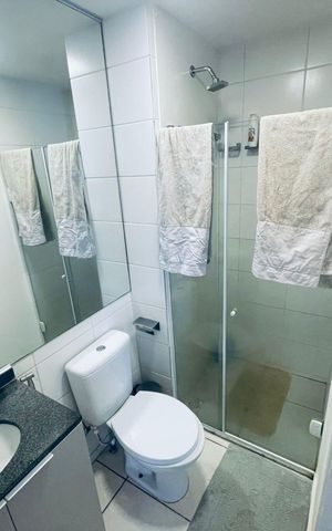 Apartamento à venda com 45m², 2 quartos e 1 vaga Apartamento à venda com 45m², 2 quartos e 1 vagaBanheiro
