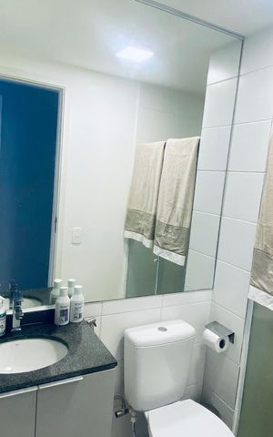Apartamento à venda com 45m², 2 quartos e 1 vaga Apartamento à venda com 45m², 2 quartos e 1 vagaBanheiro