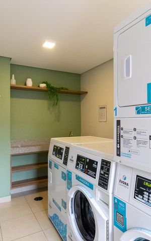 Apartamento para alugar com 27m², 1 quarto e sem vaga Apartamento para alugar com 27m², 1 quarto e sem vagaLavanderia