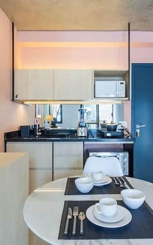 Apartamento para alugar com 30m², 1 quarto e sem vaga