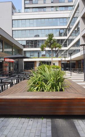Apartamento para alugar com 73m², 1 quarto e 1 vagaFachada
