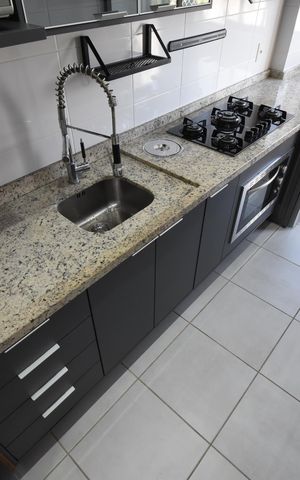 Apartamento para alugar com 55m², 2 quartos e 1 vagaCozinha e Área de Serviço