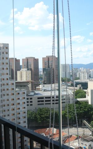 Studio à venda com 27m², 1 quarto e sem vagaVaranda